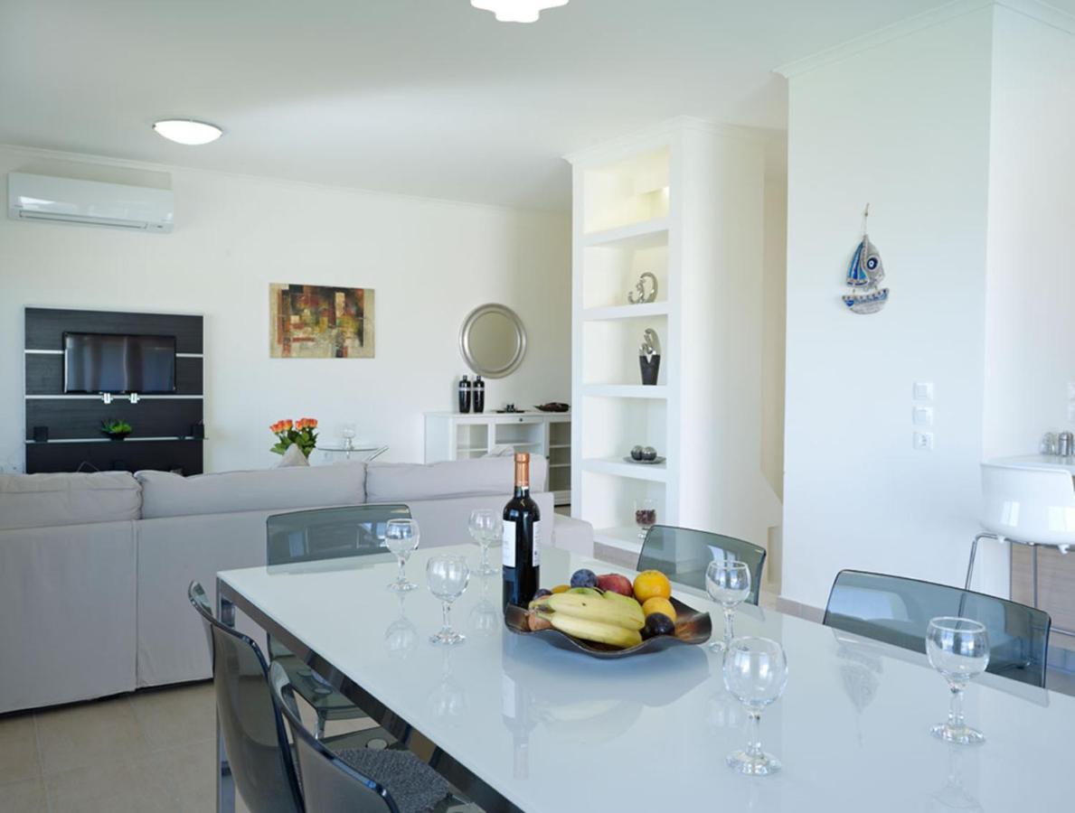Luxury Villa Verna Lindos  Bagian luar foto